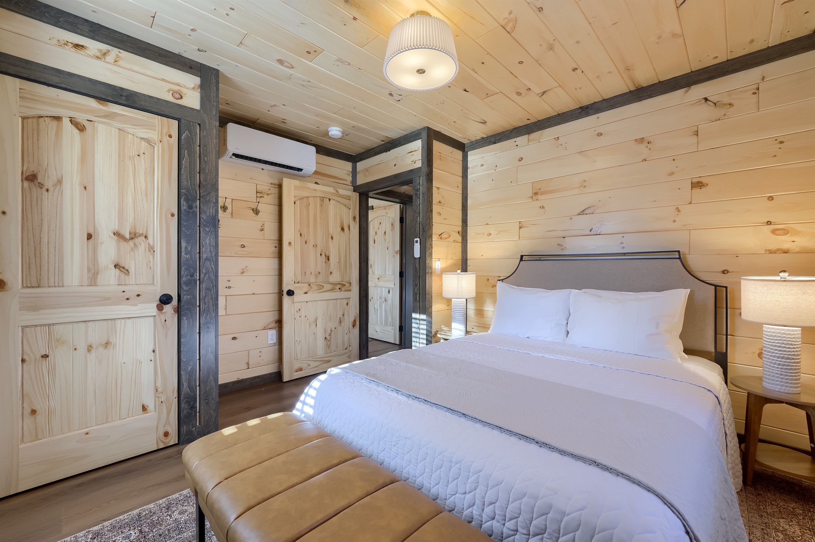 Main Floor Bedroom with Luxe Bed Linens