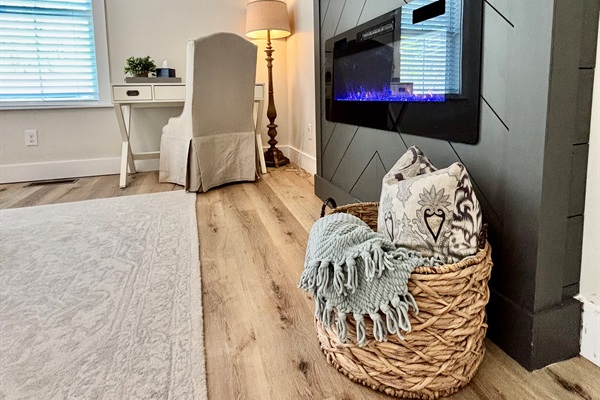 Premium amenities offered in our master suite serving up those "oh so cozy" vibes.