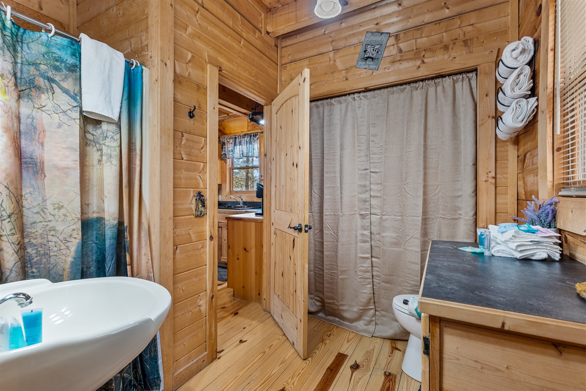 Downstairs Bath/Laundry