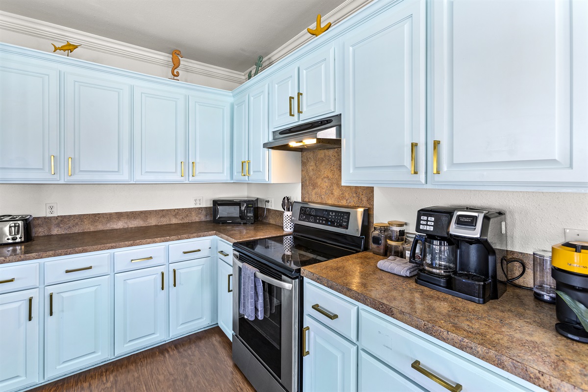Coffee Bar & Stove