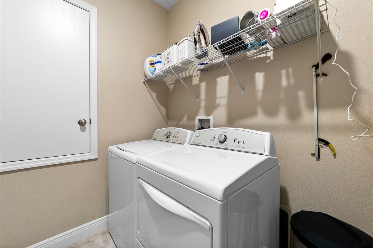 Laundry & utility room