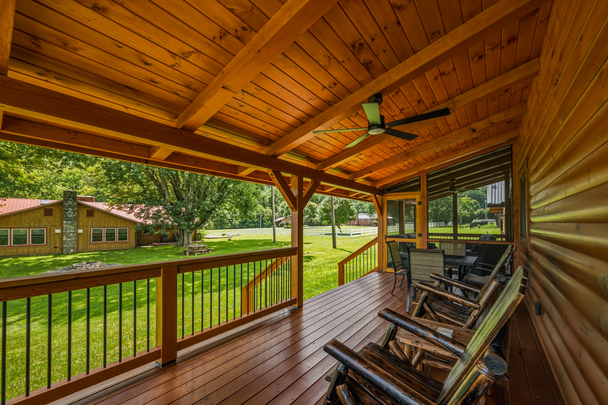 Large Level Yard