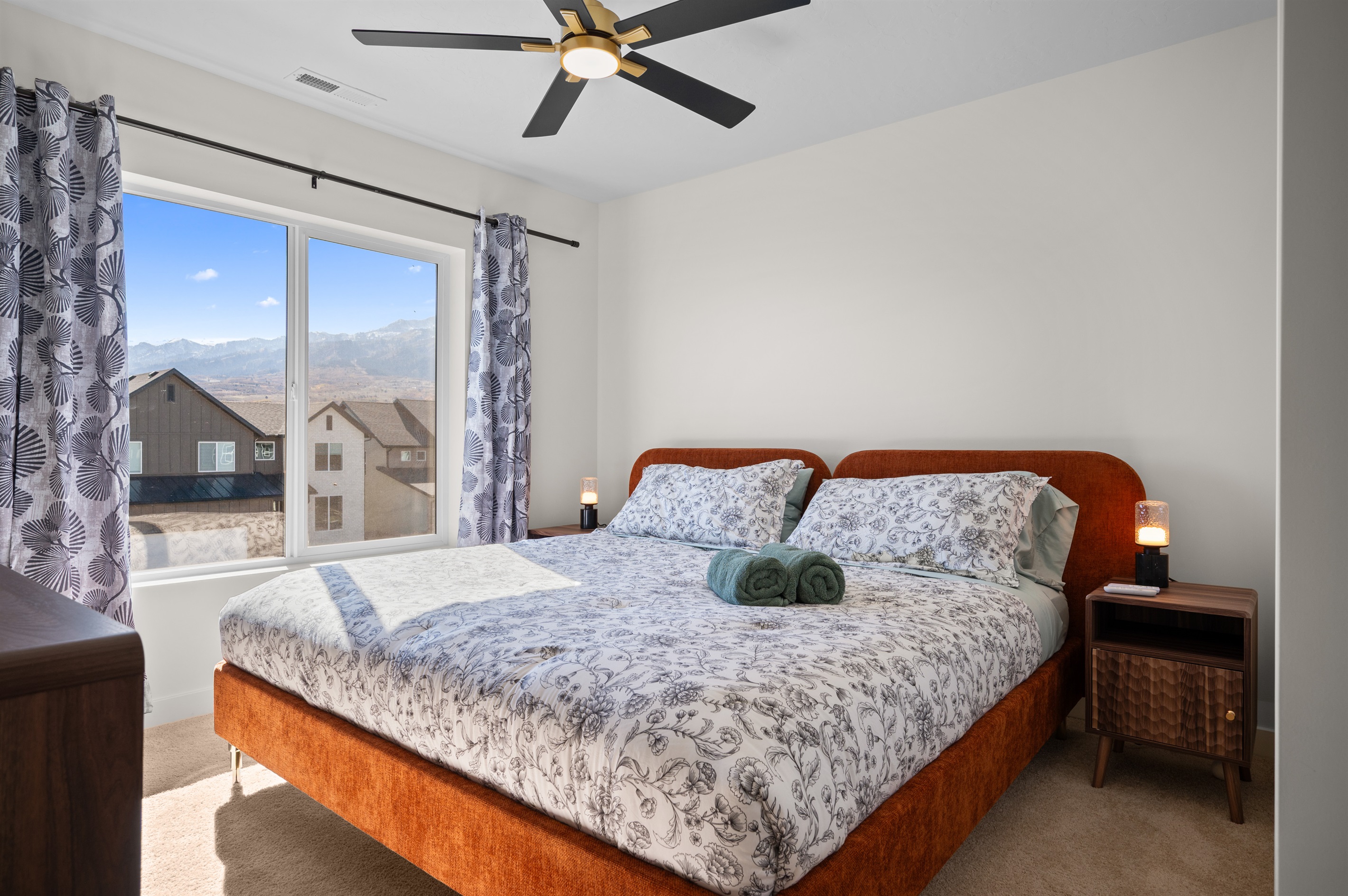 Upstairs Bedroom 1 with King Bed