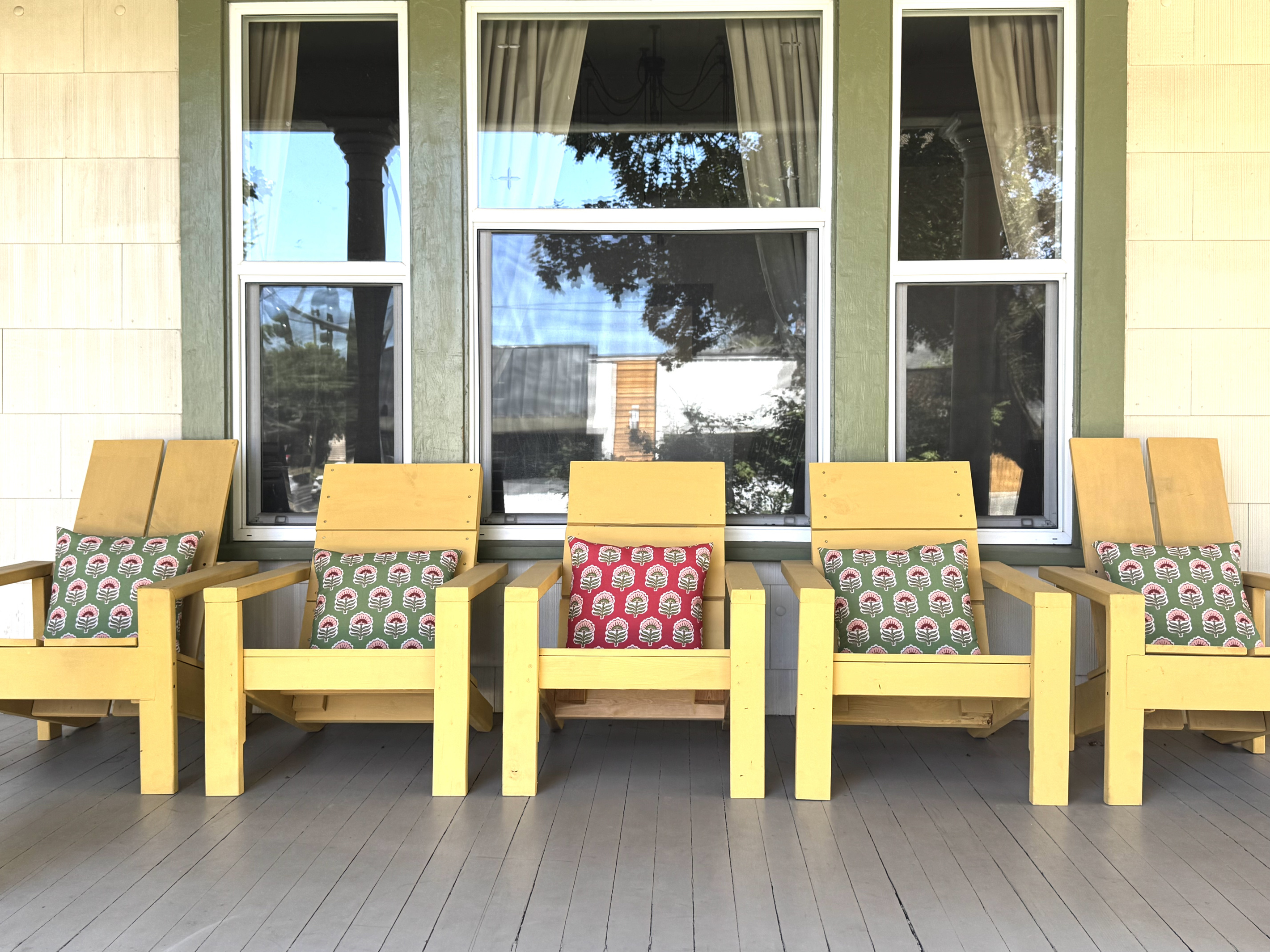 Lounge on the wrap around porch!