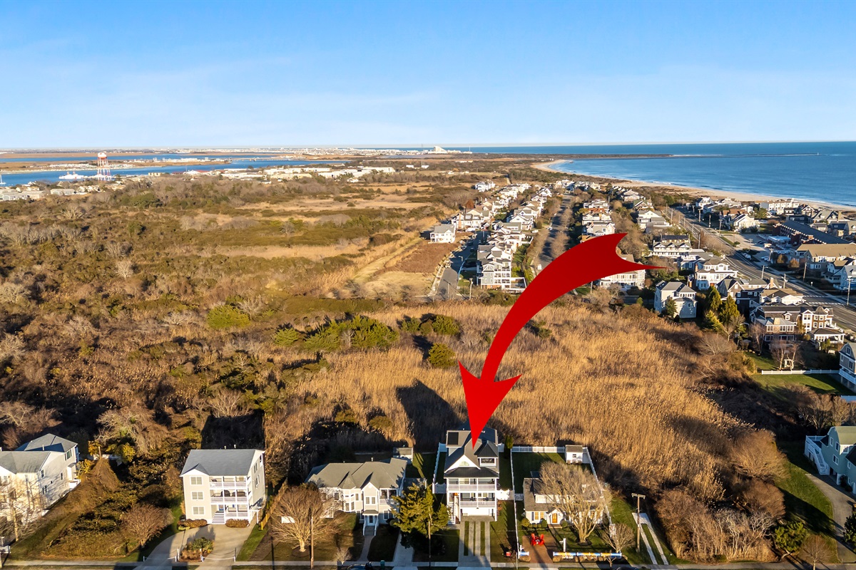 Aerial View Of Property Showing Close Proximity To Beach