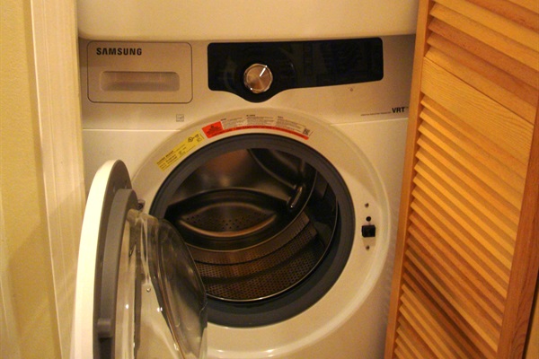 Quiet extra large front-loading capacity washer & dryer