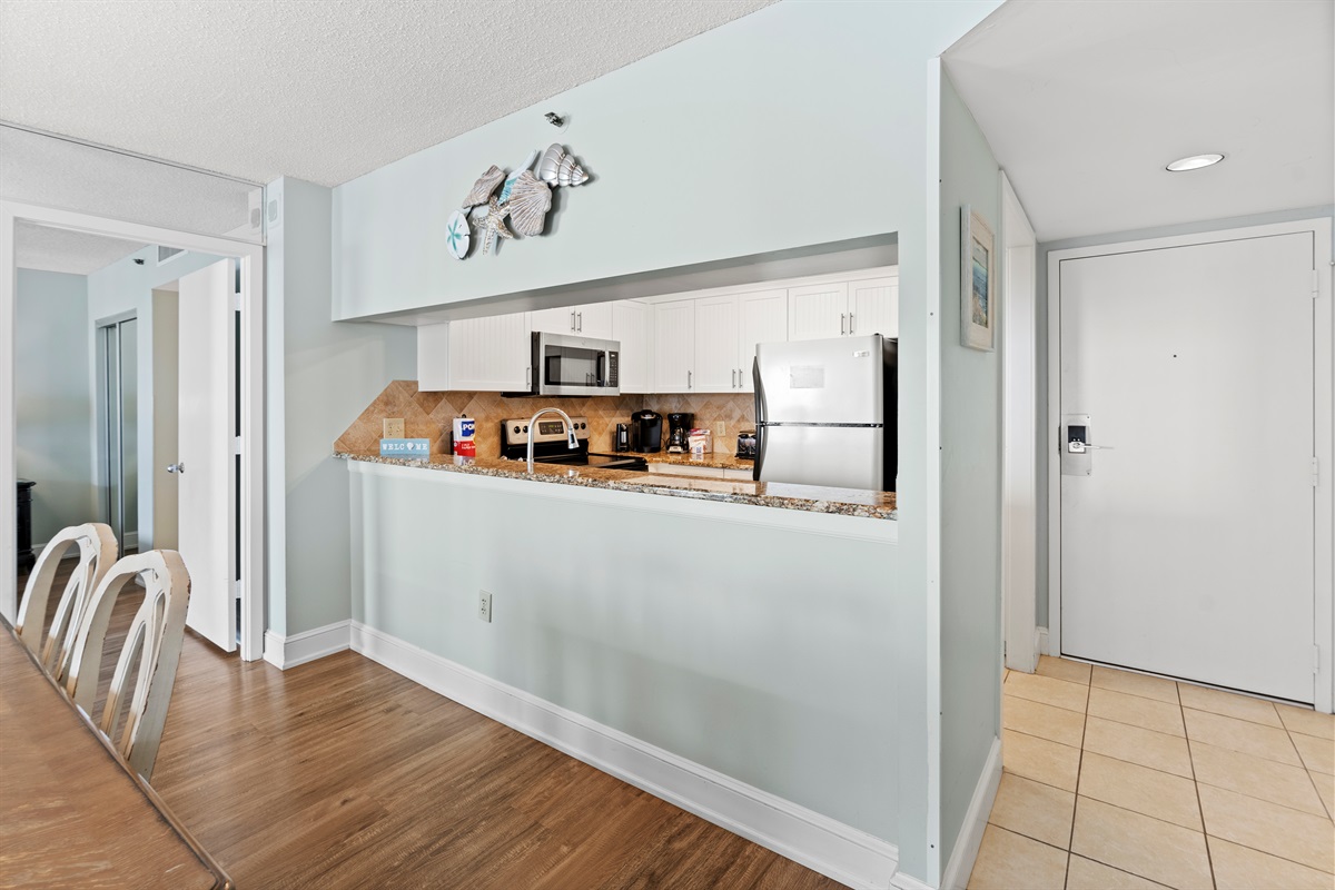 Spacious Kitchen area with everything  you will need
