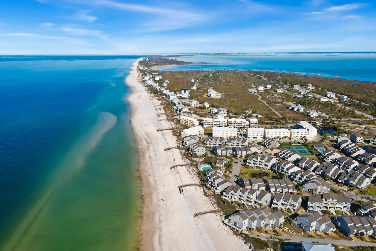 Picture the view from above &mdash; Gulf Breeze sits right at the water's edge on one of Florida's most pristine Gulf Coast stretches.