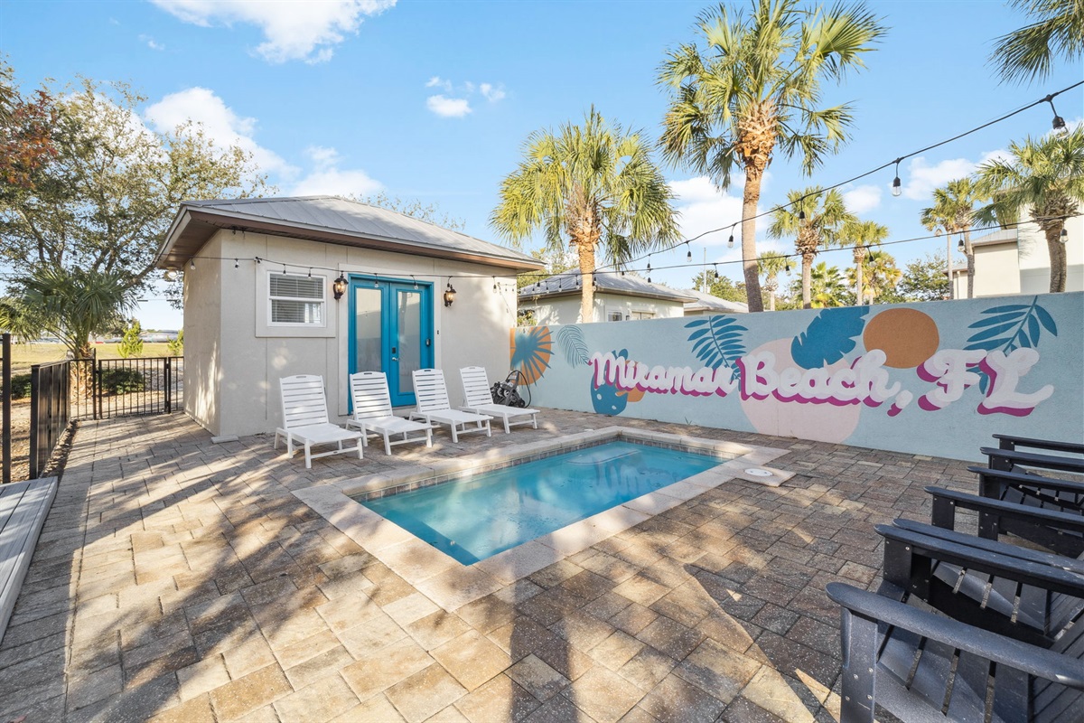 From lounging under the sun to cooling off in the pool and retiring to your private suite, this home offers the perfect combination of relaxation and privacy.