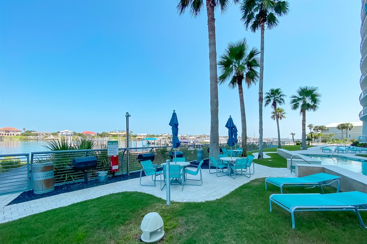 Dedicated outdoor grilling space, ideal for entertaining and enjoying the outdoors.