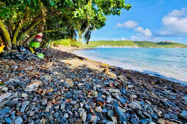 Private Beach at Dos Marinas