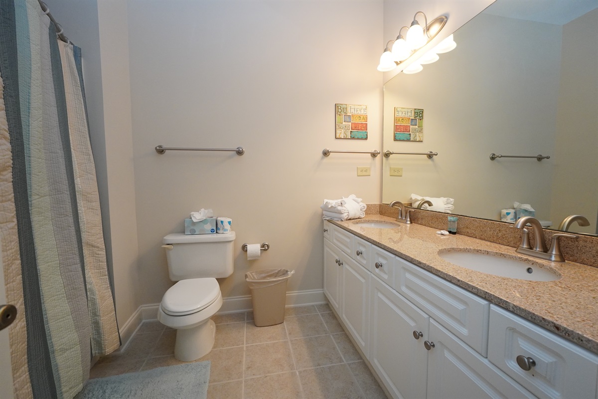 2nd Full Bath Accessible from 2nd Bedroom