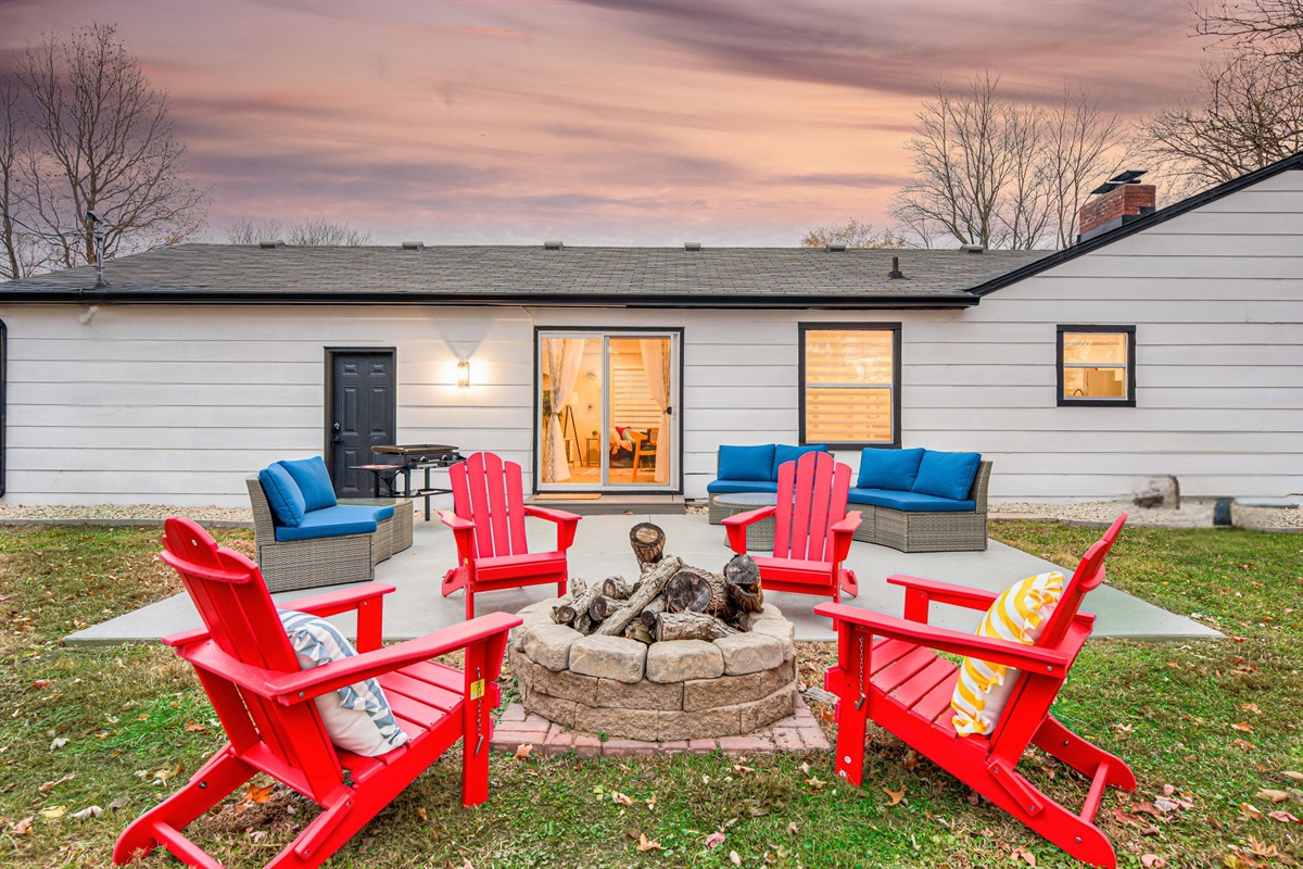 Evenings made memorable with s’mores, stories, and starry-sky conversations around the firepit