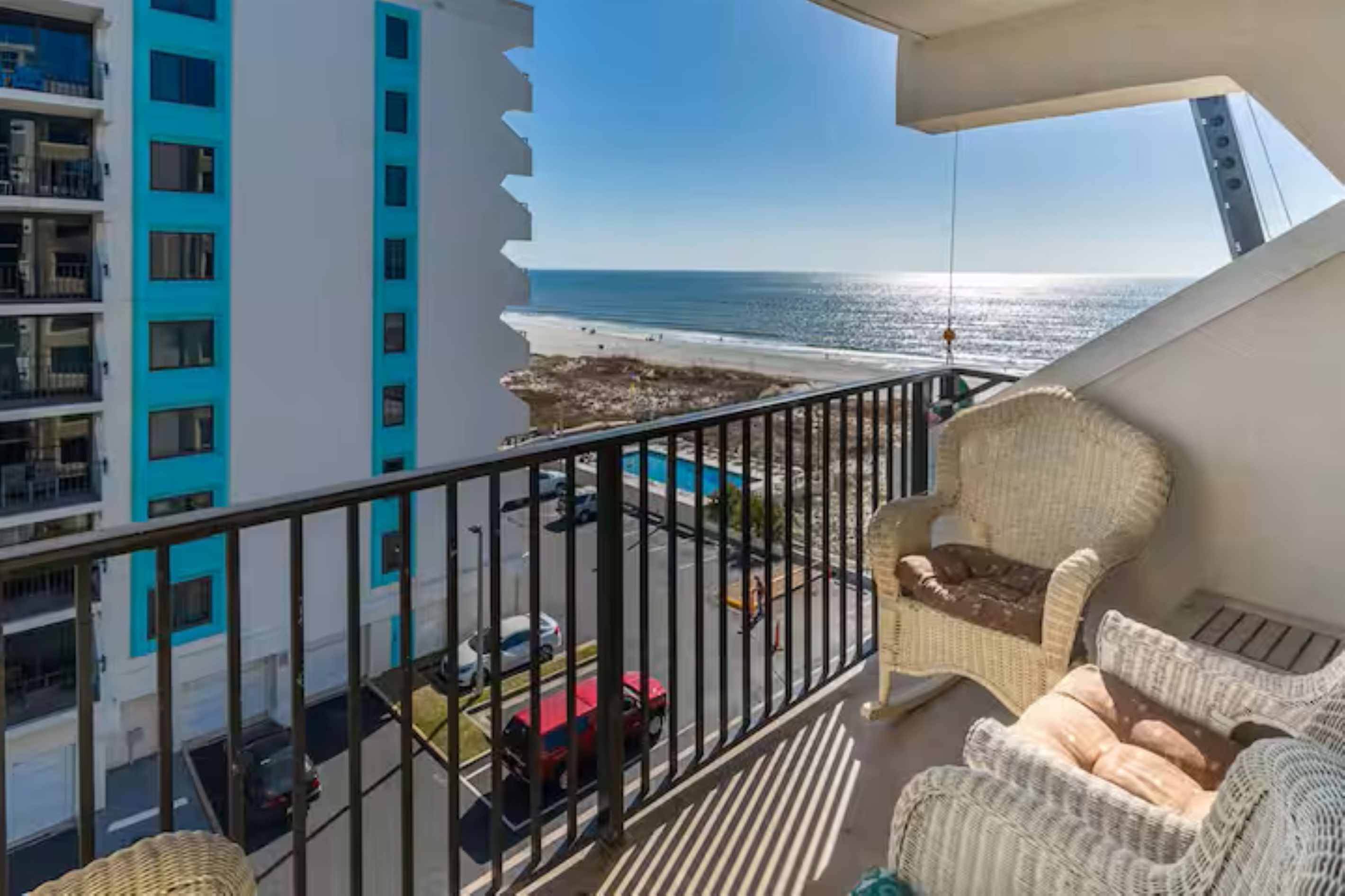 Ocean View from Balcony