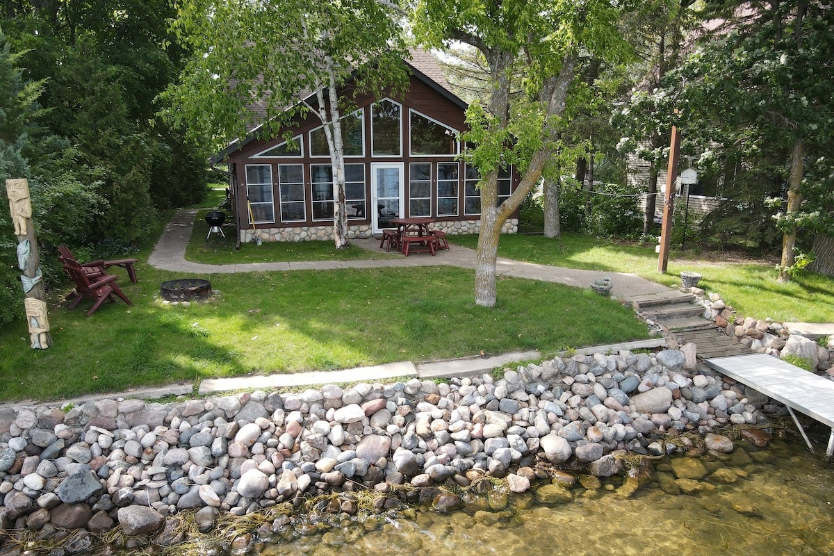 View of Cabin from Lake 