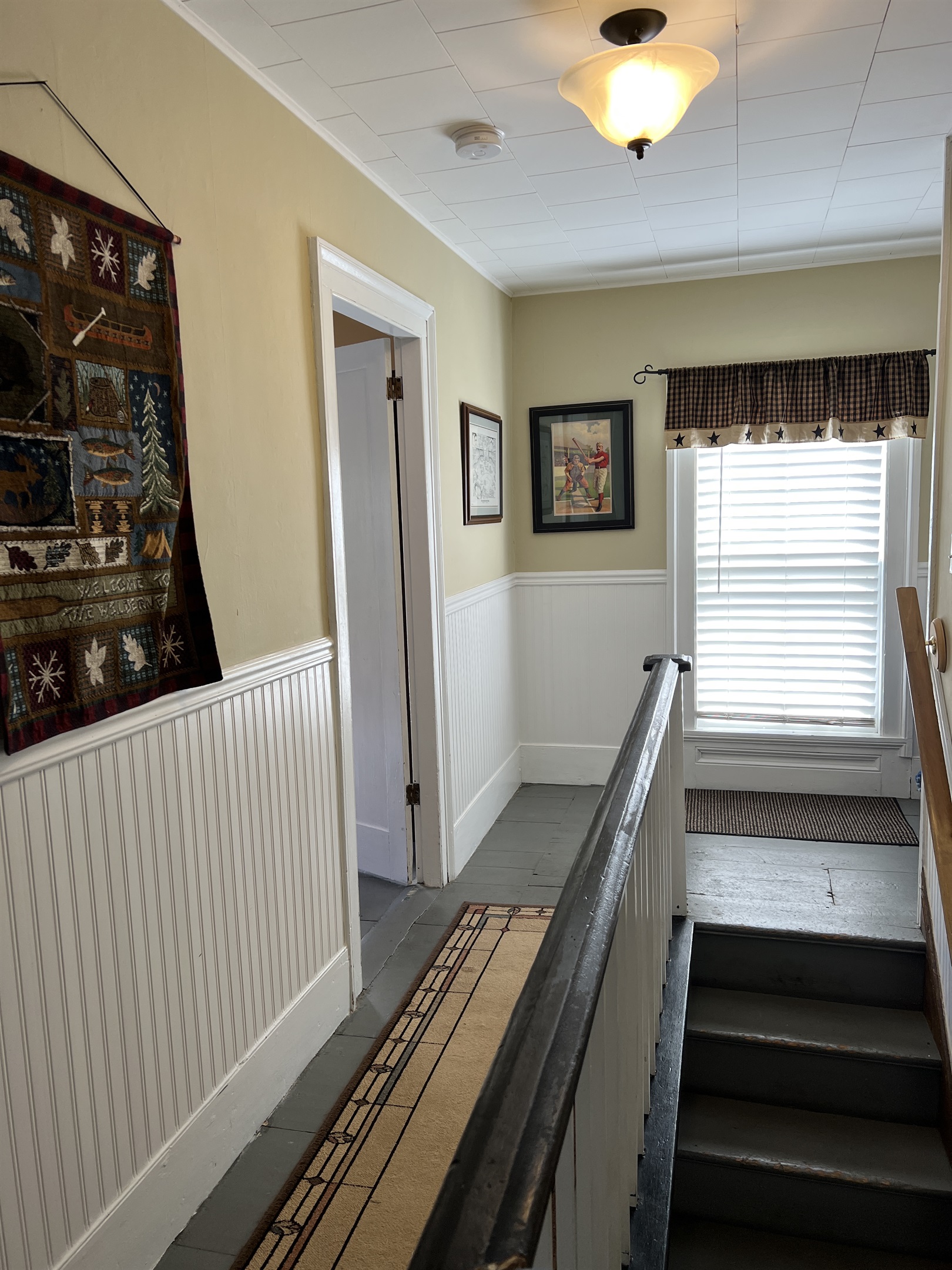 2nd Floor hallway and stairwell.