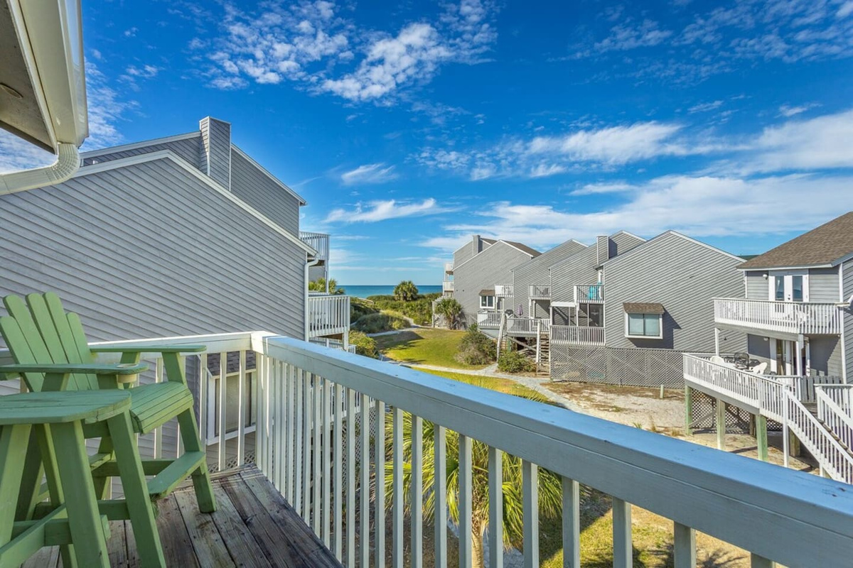 Pull up to the high-top chairs on the back deck and stay for the sunset &mdash; you're not going to want to miss this one.