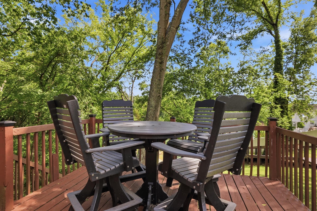 Back Deck Dining