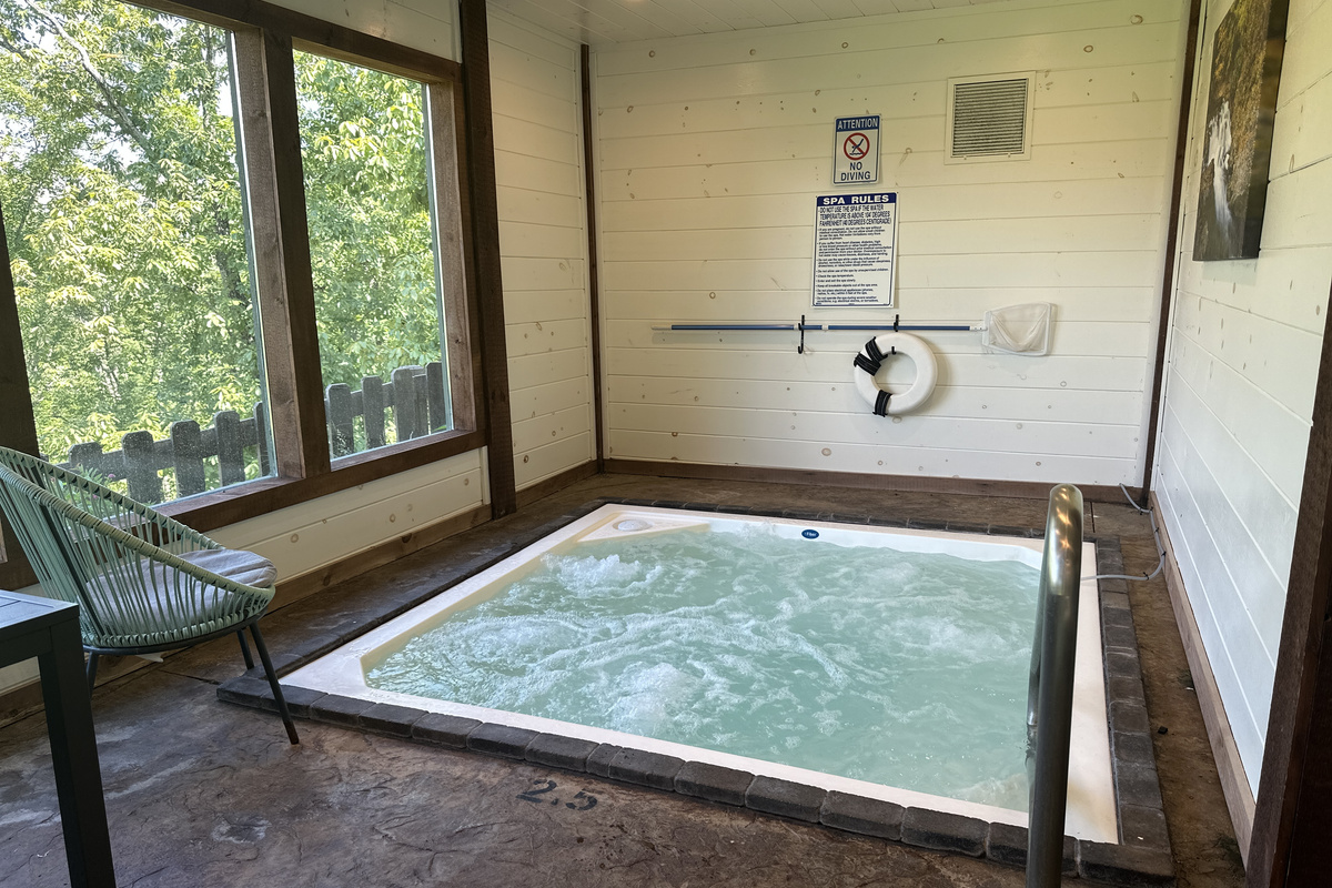 Indoor Saltwater Spa