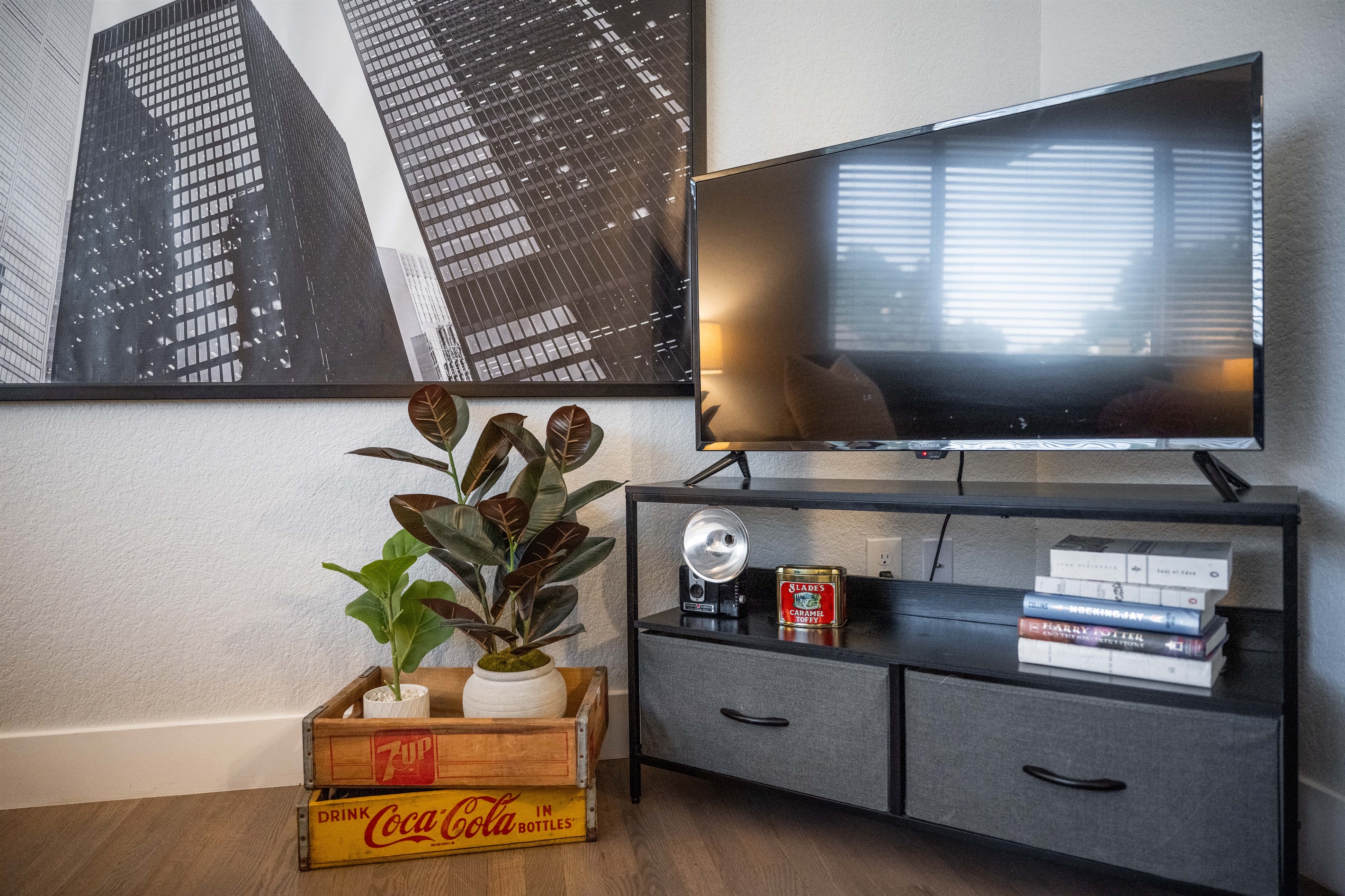 Upper living room and tv