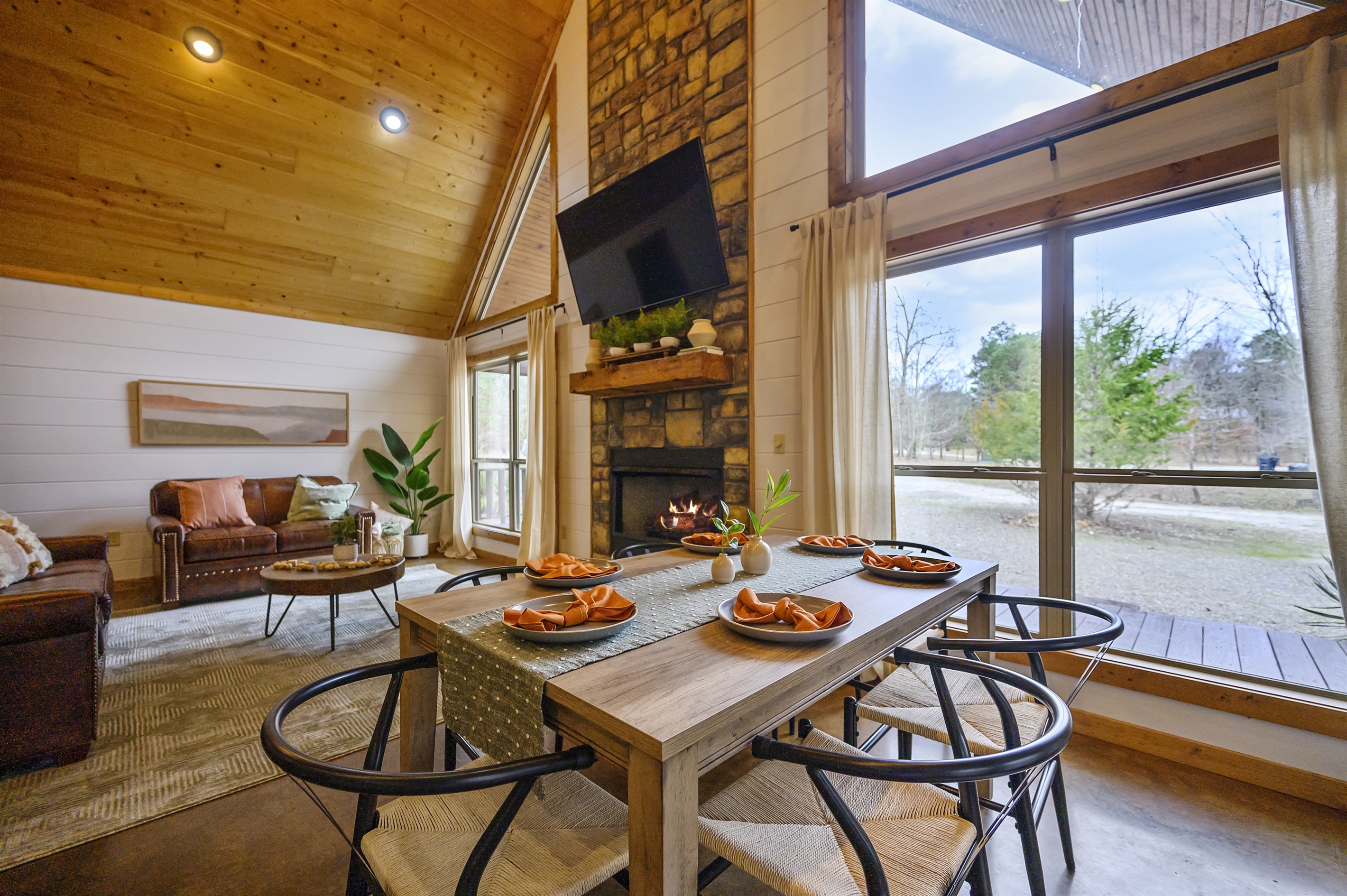 Indulge in intimate meals and cherished moments in our charming dining nook.