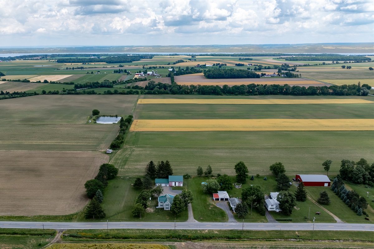 Surrounded by endless farmland and picturesque views, this property offers a true escape in the heart of the Finger Lakes countryside.