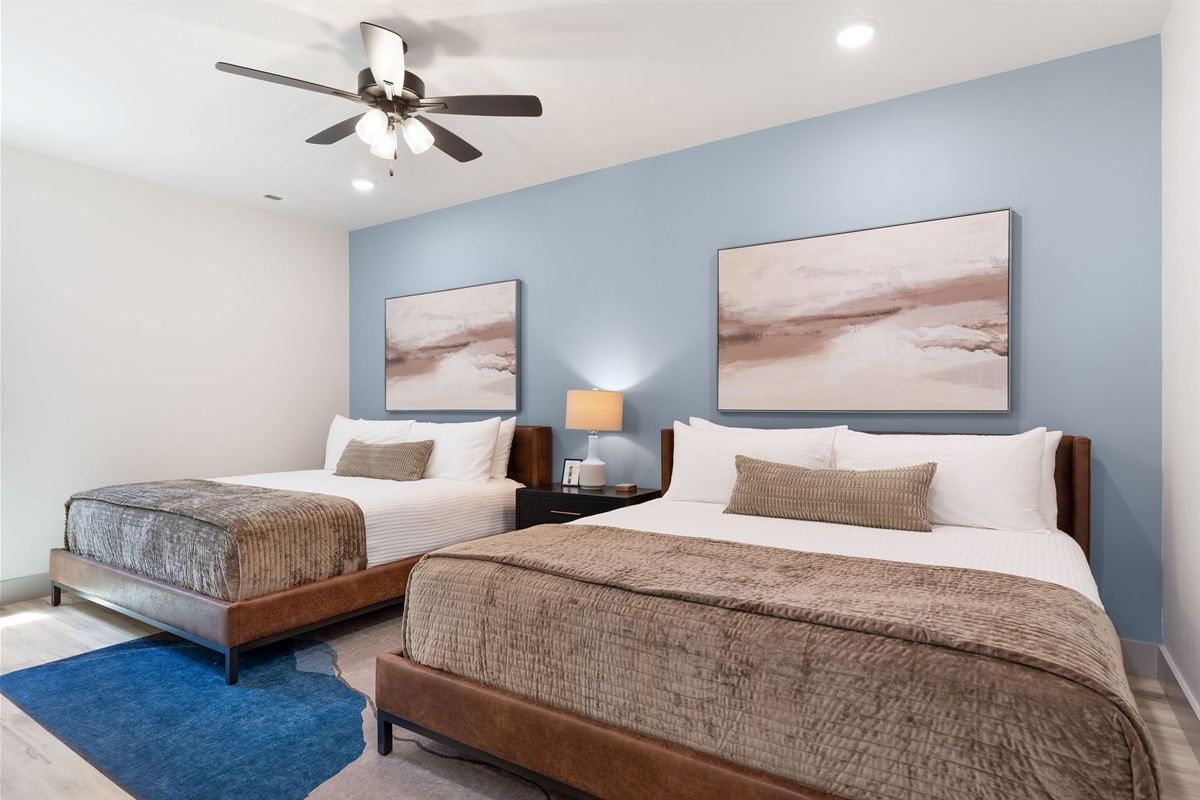 Lower level double King bedroom #3
