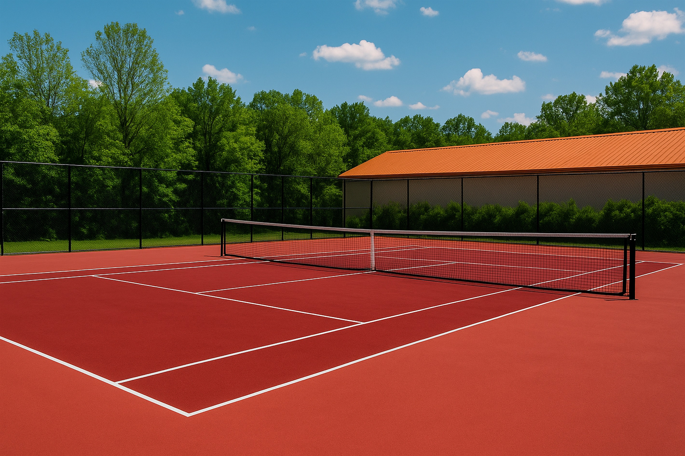 Play a few rounds at our Pickleball and Tennis Court
