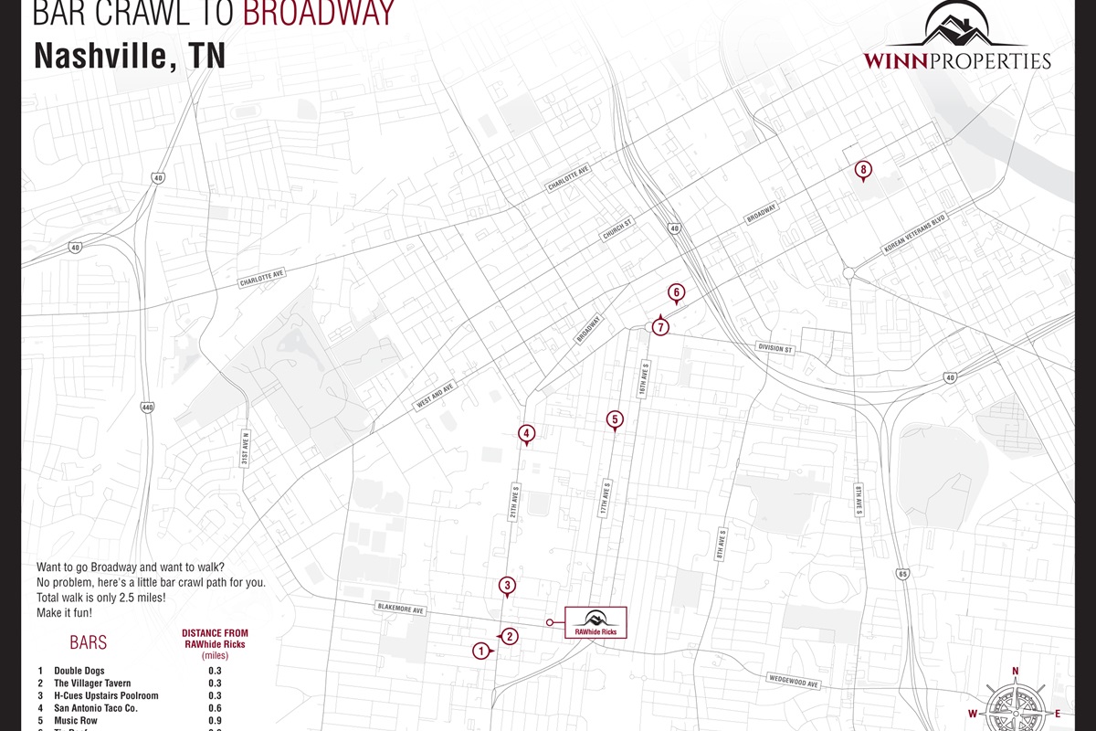 Bar Crawl to Broadway!