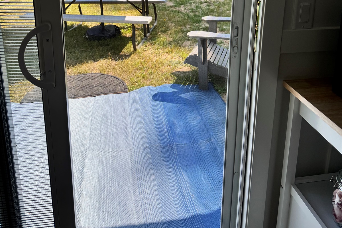 Outdoor eating area