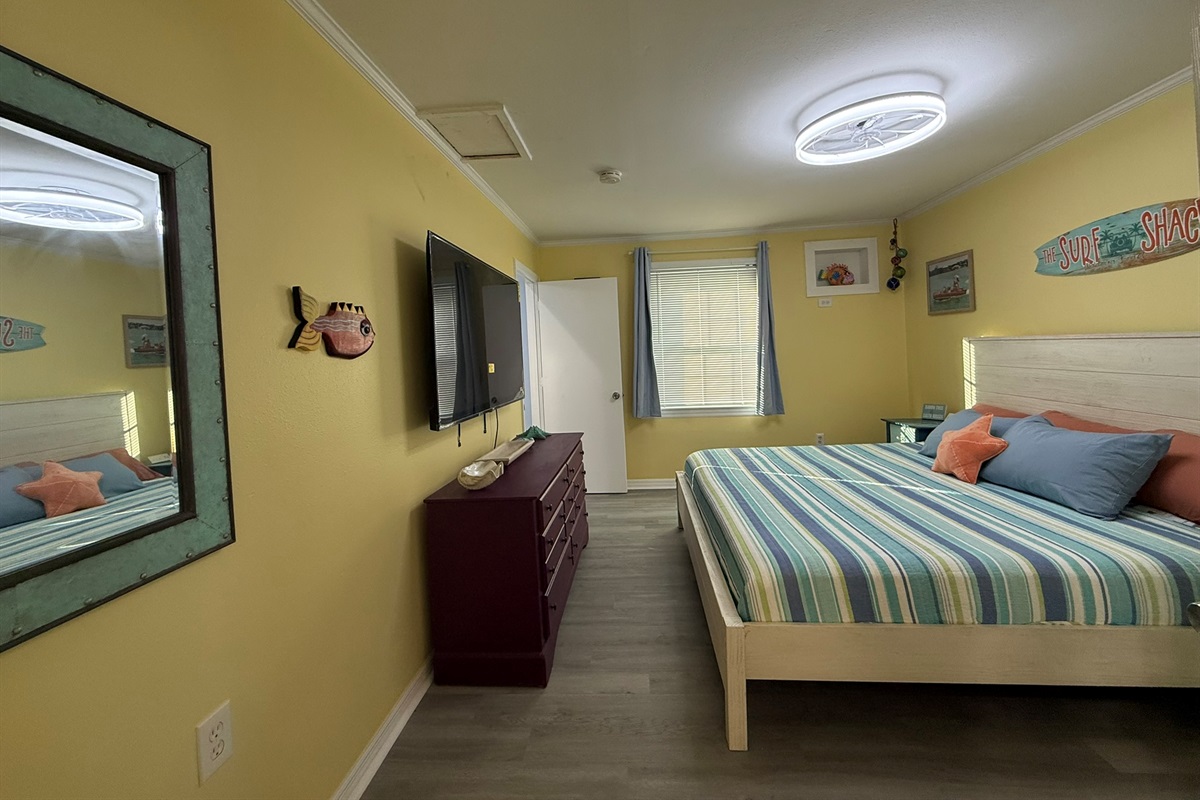 King Size Bed in Bedroom #2