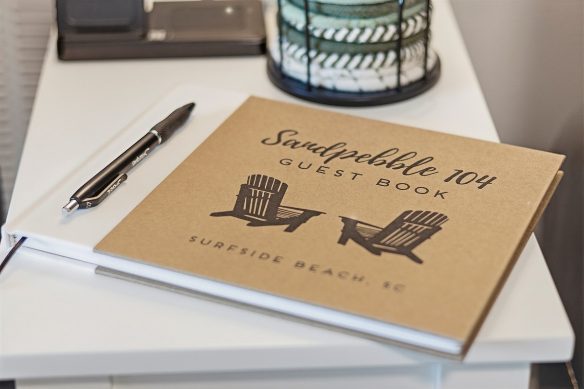 Please leave a note about your stay!