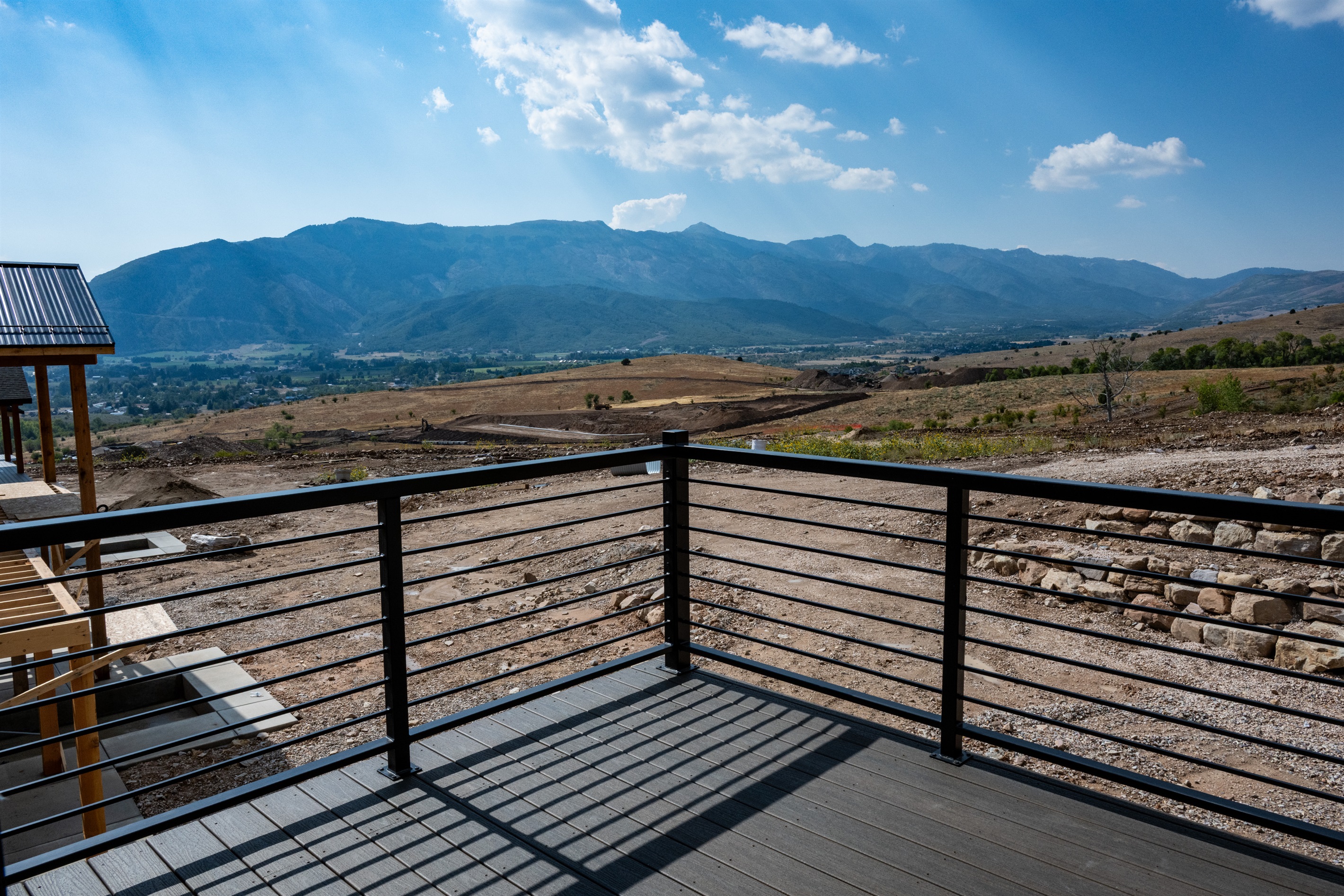 The views from the balcony are spectacular.