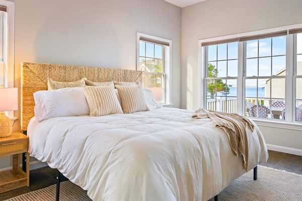 Relax and recharge in the tranquil comfort of our master suite!