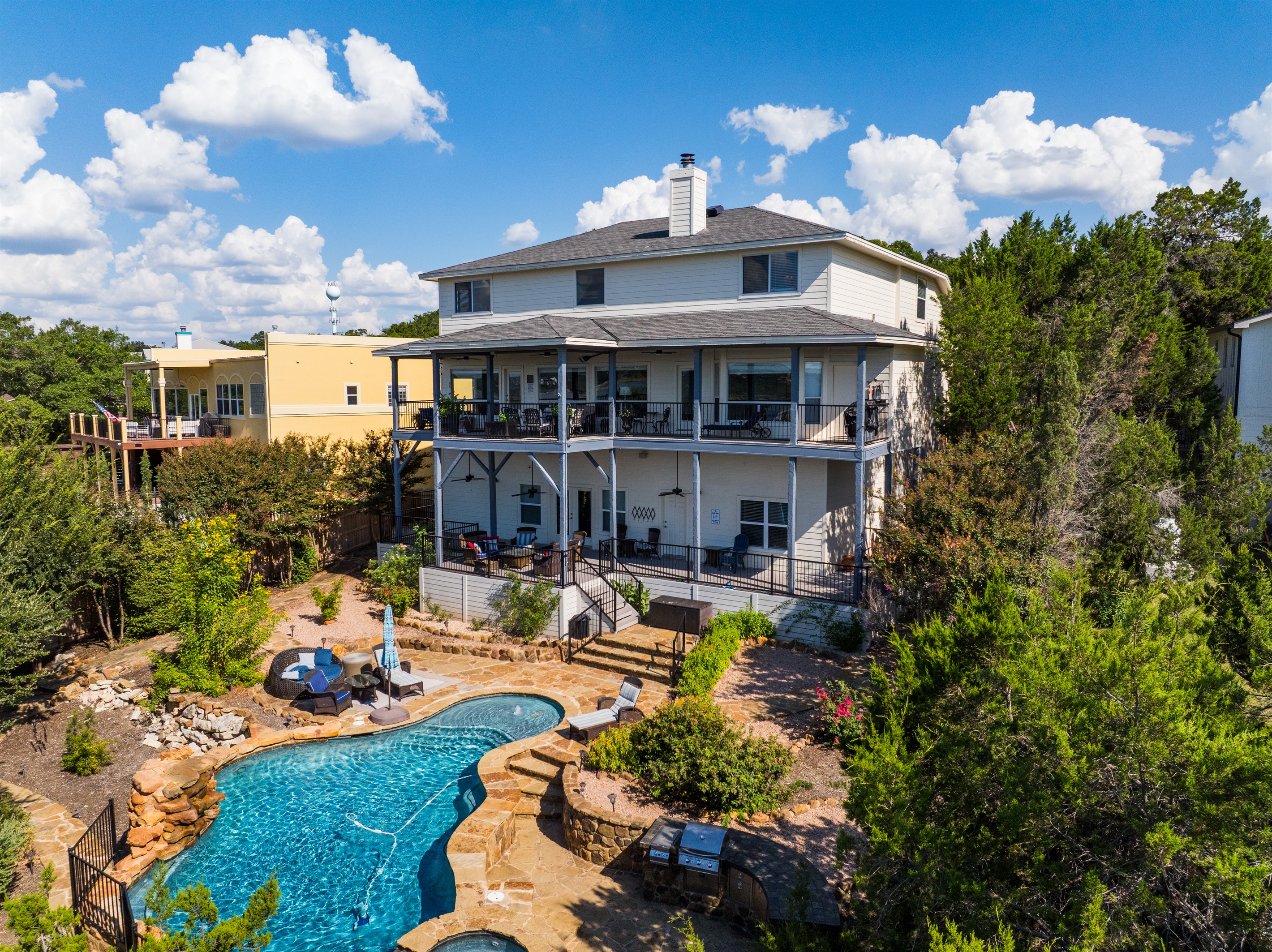 Back yard 