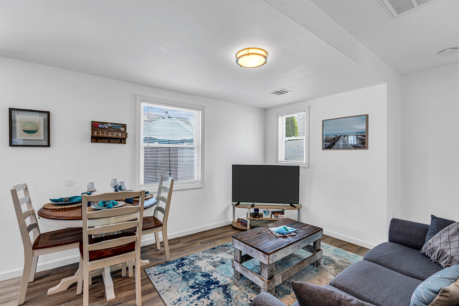 Looking for a modern beach retreat in your favorite shore town? The Beach Bum is tastefully designed and fully equipped for your Jersey Shore needs!