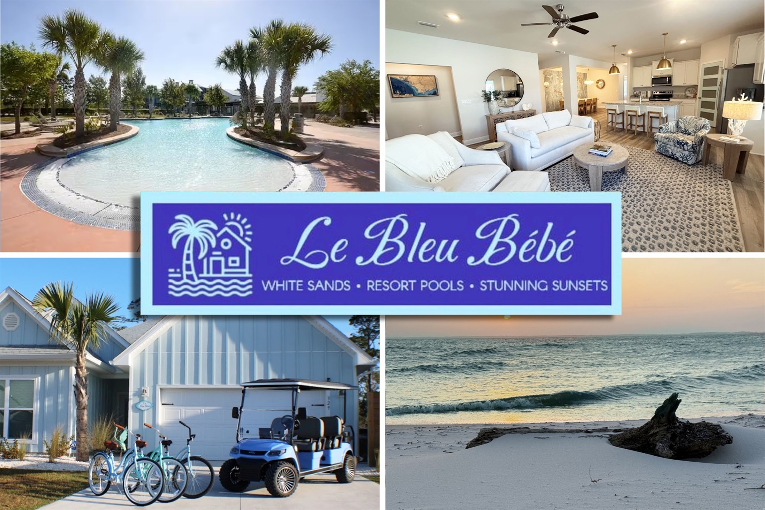 Charming coastal home in WindMark Beach, just minutes from pristine St. Joseph Bay shores and resort-style pools.