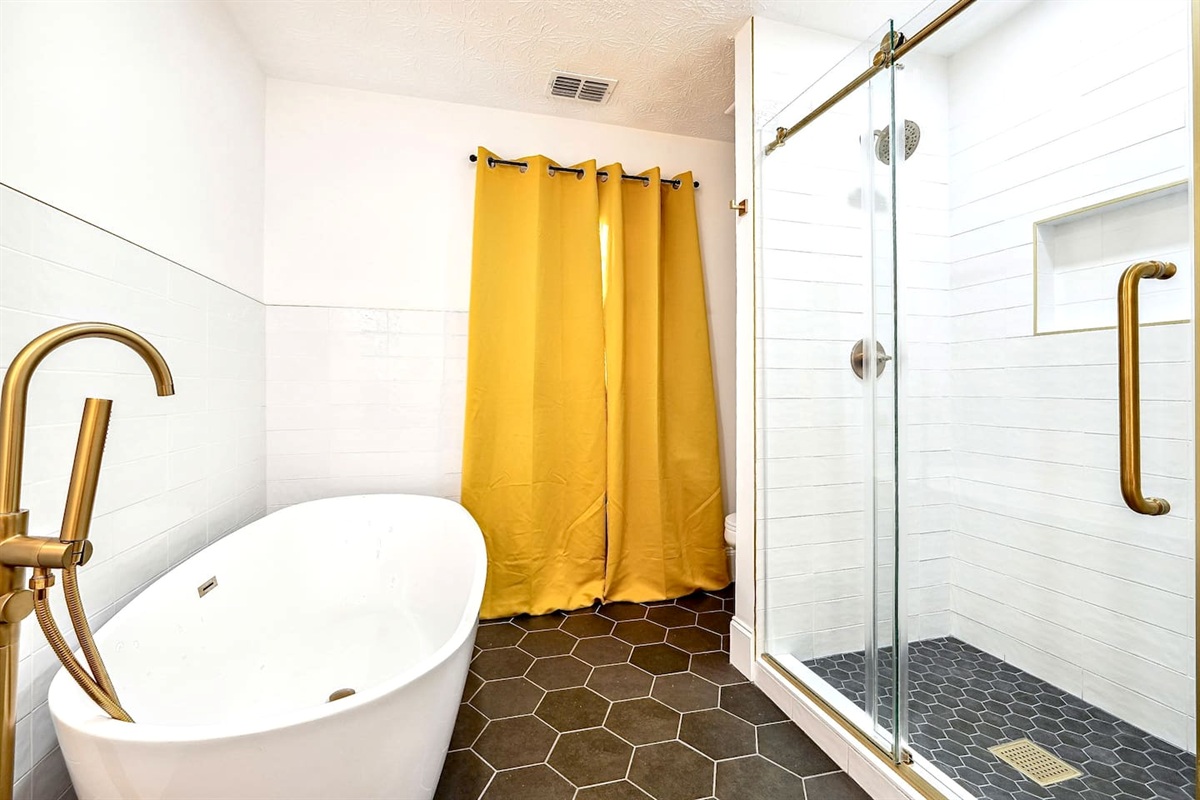 Bedroom #2 master bathroom.