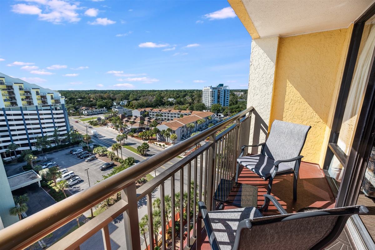 Balcony with Amazing Views