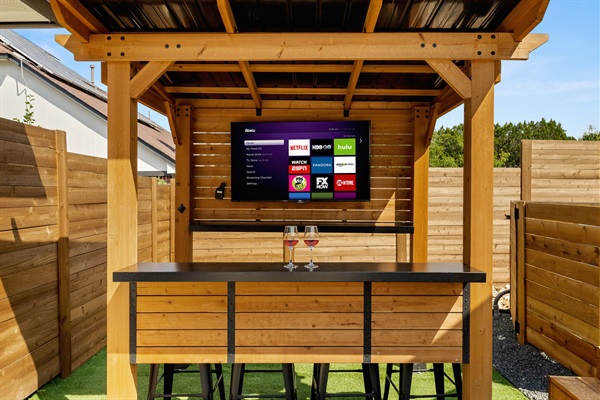 Cool off with a cold drink while you watch the game!