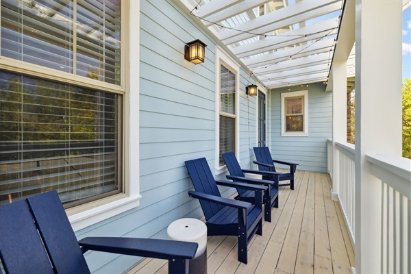Second Floor Balcony