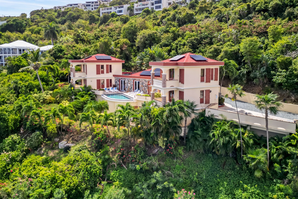 The Estate is private and serene