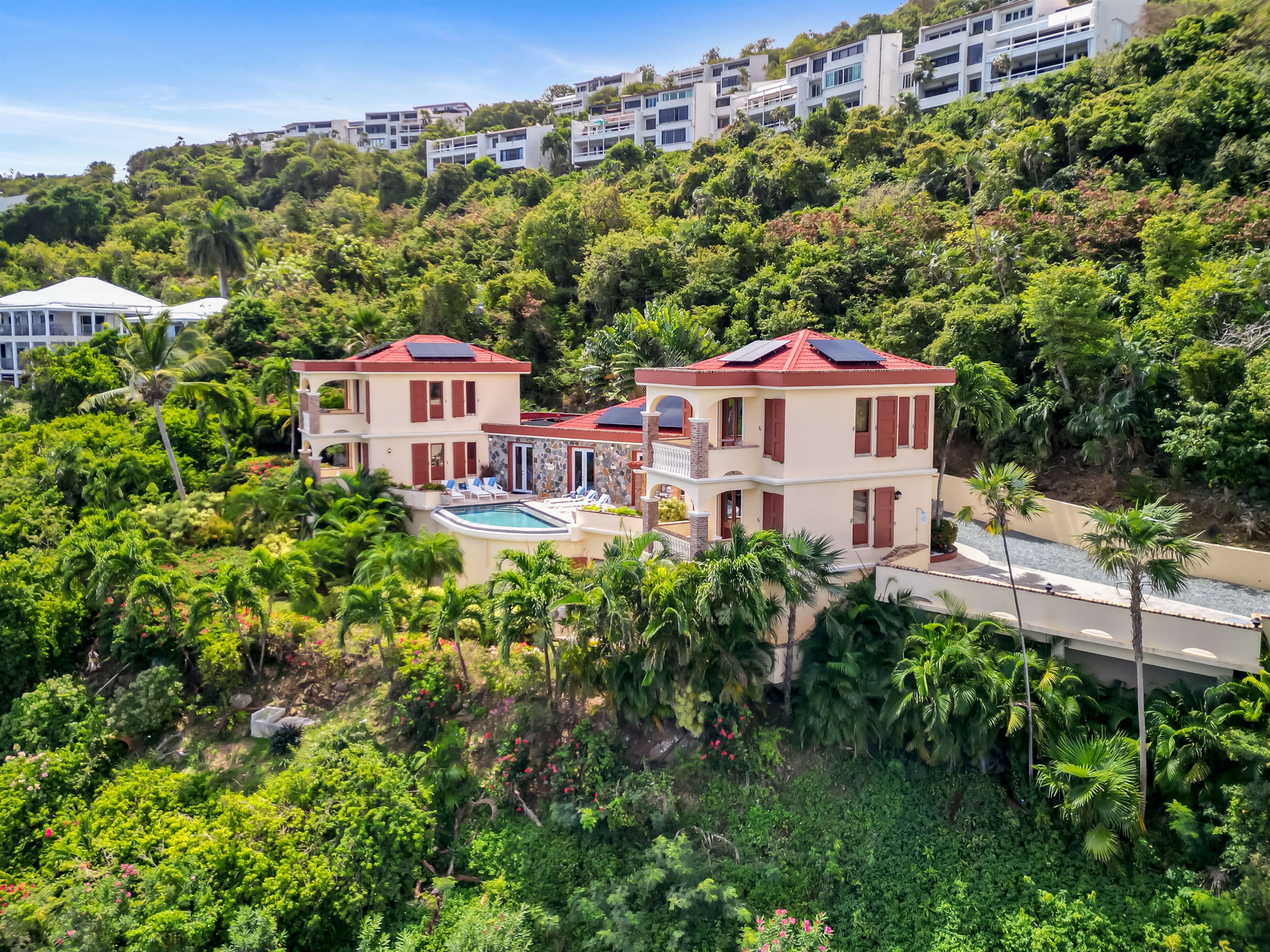 The Estate is private and serene