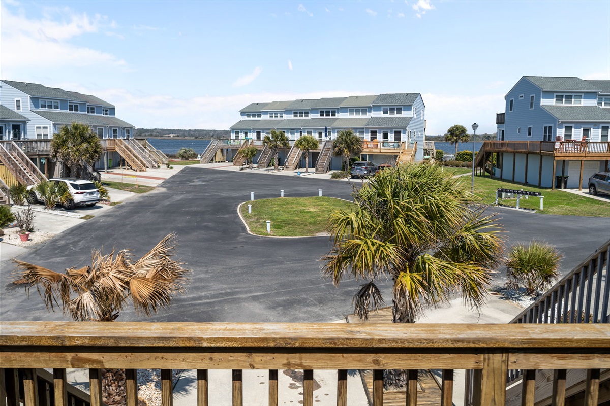 Community layout with water views nearby