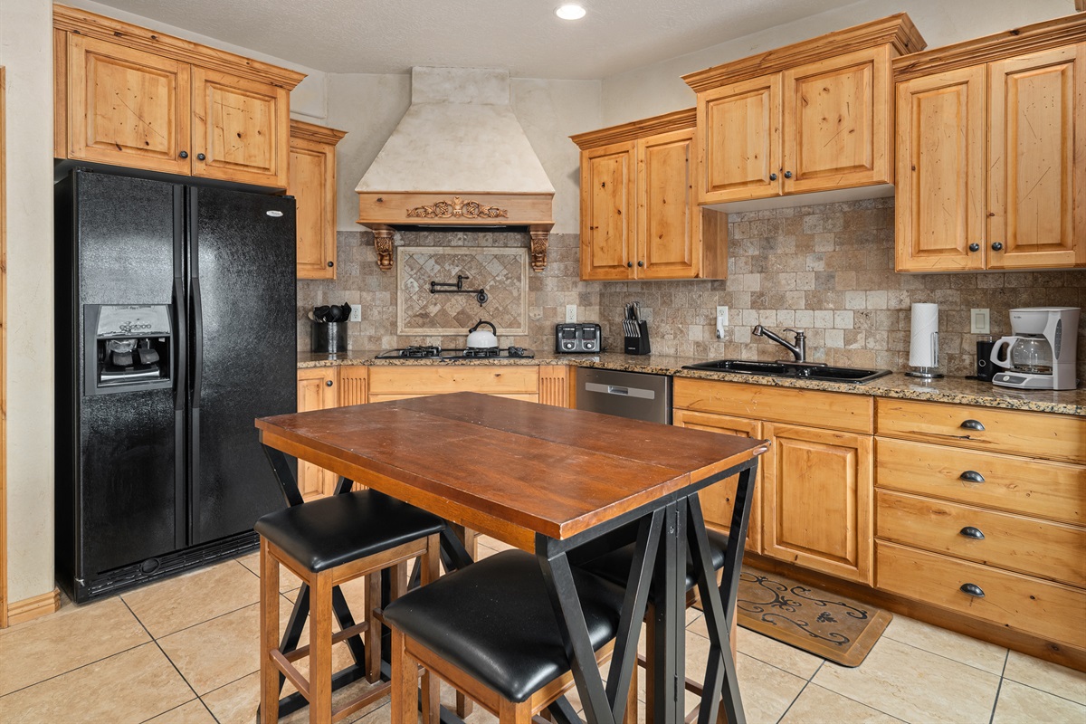 Kitchen and dining area designed for entertaining
