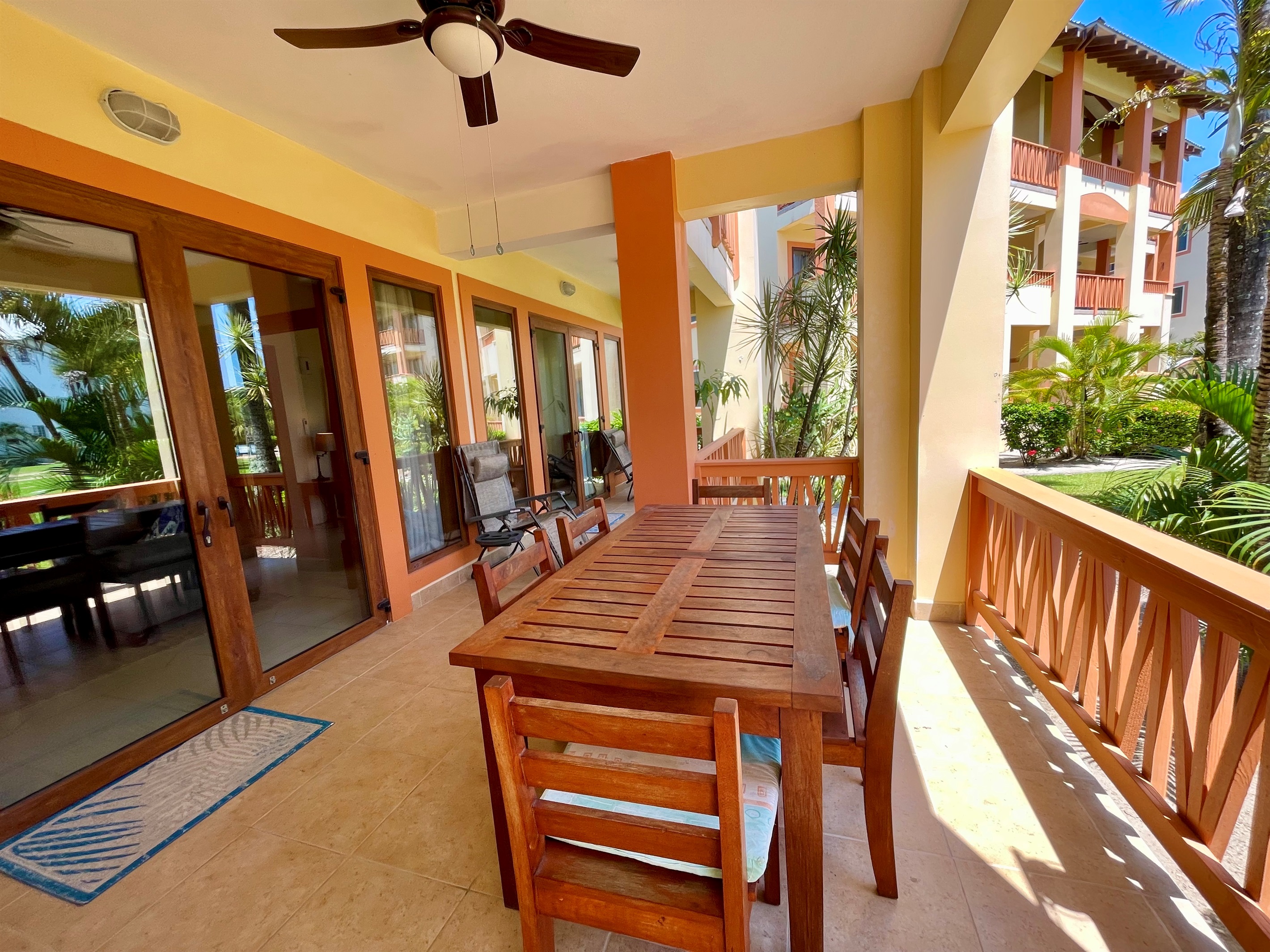 Dining Table on Patio