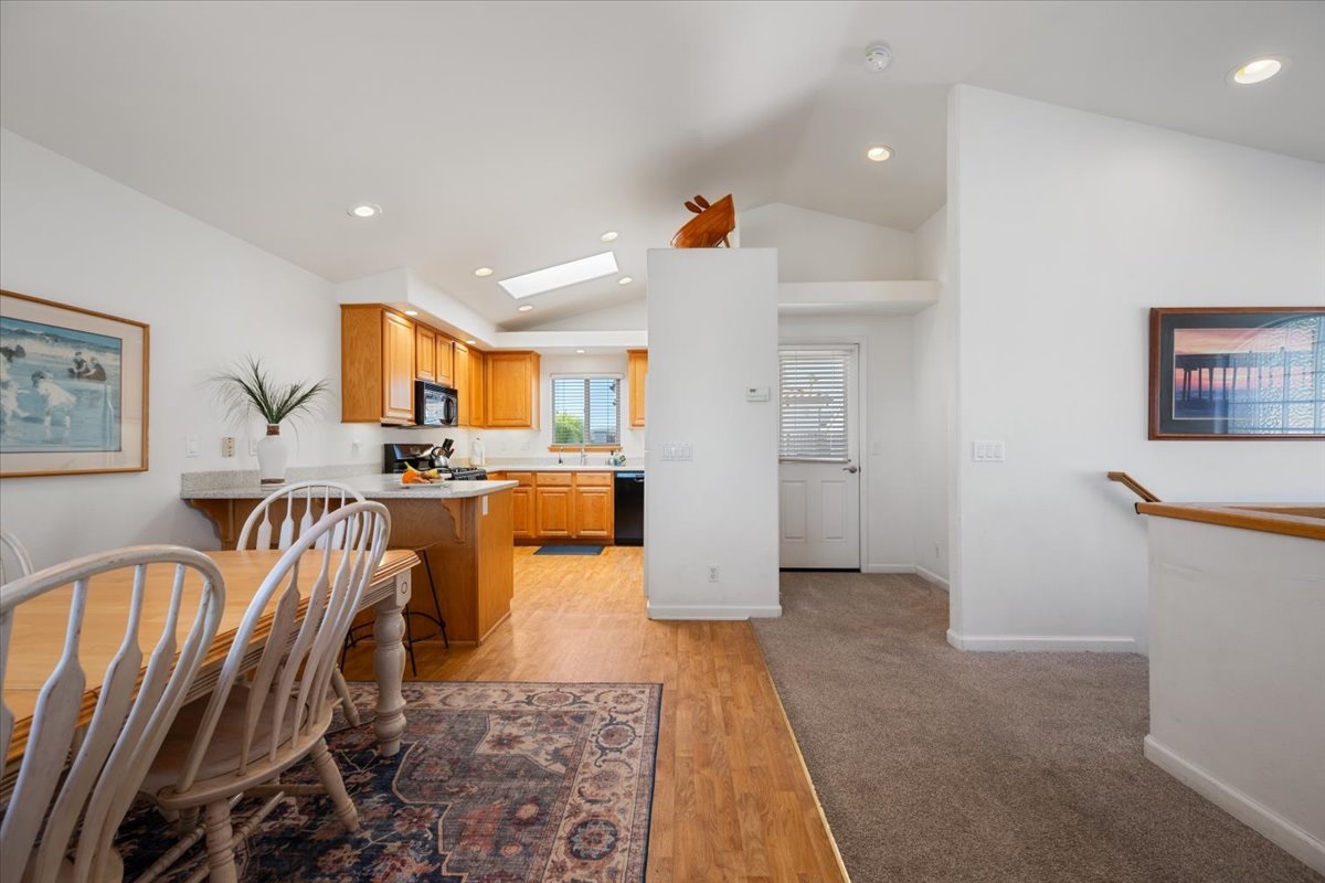 Dining and Kitchen area