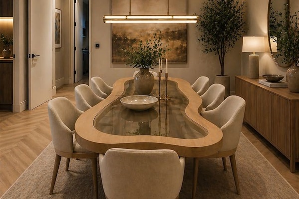 Shared dinning area