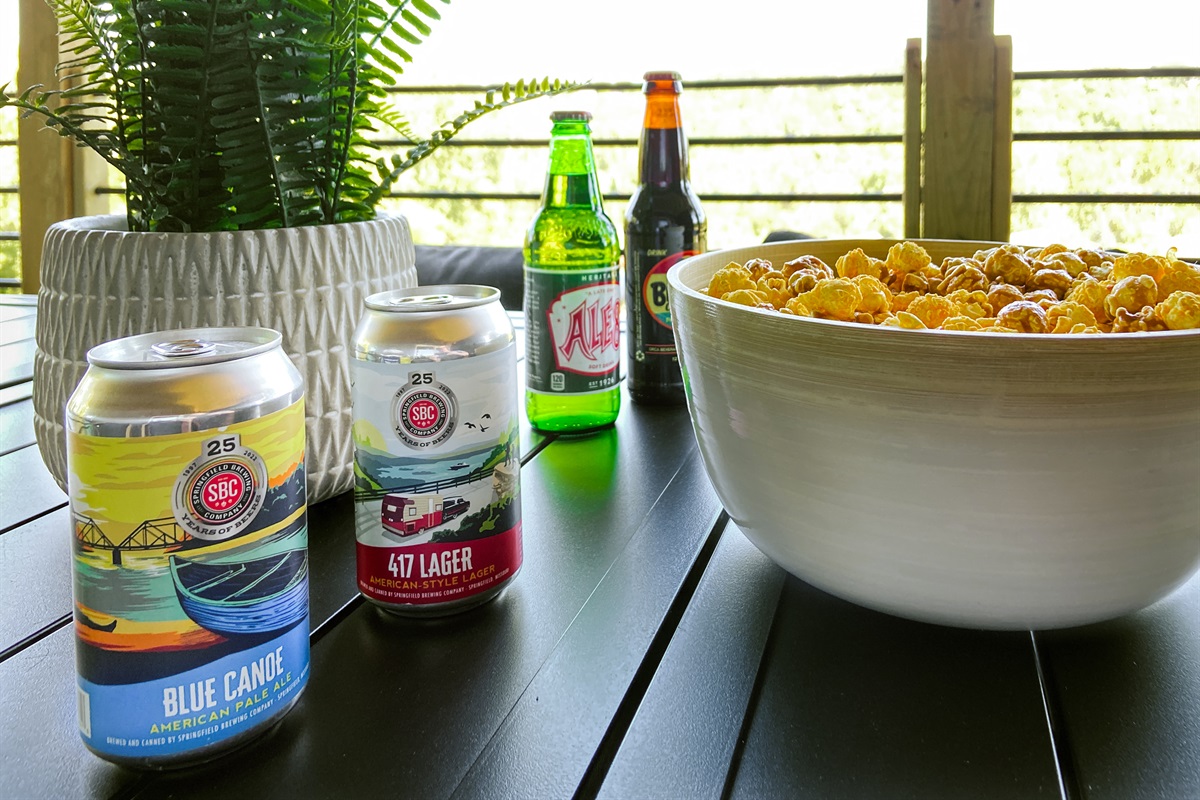 Bring your snacks and drinks!