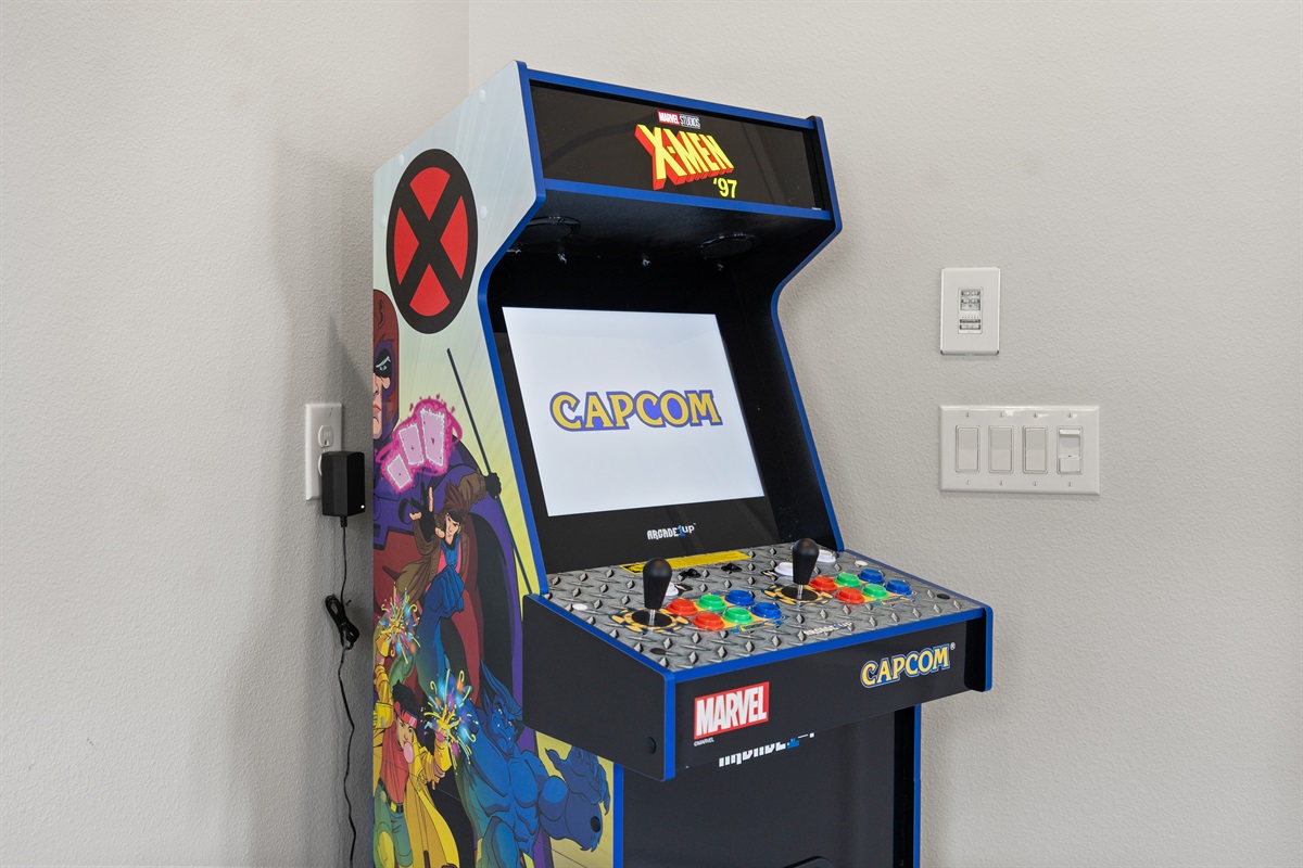 The Arcade1Up Marvel Vs. Capcom has over 8 Classic Games